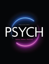 Cover image: PSYCH, Canadian Edition 5th edition 9780176945701