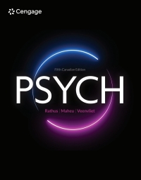 Cover image: PSYCH, Canadian Edition 5th edition 9780176945701