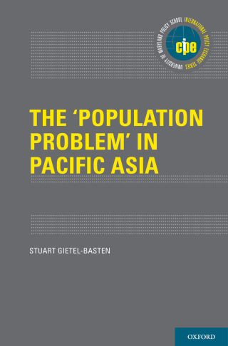 Imagen de portada: The "Population Problem" in Pacific Asia 9780199361076