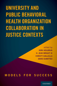 صورة الغلاف: University and Public Behavioral Health Organization Collaboration 1st edition 9780190052850