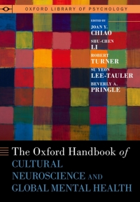 Cover image: The Oxford Handbook of Cultural Neuroscience and Global Mental Health 1st edition 9780190057695