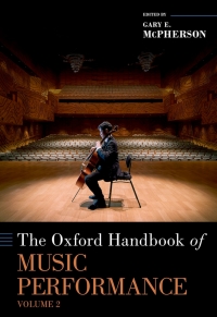 صورة الغلاف: The Oxford Handbook of Music Performance, Volume 2 9780190058869