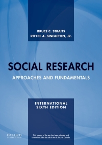 Cover image: Social Research 6th edition 9780190635107