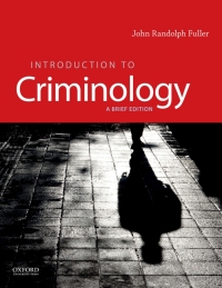 Cover image: Introduction to Criminology 1st edition 9780190641696