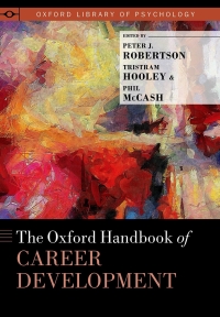 Cover image: The Oxford Handbook of Career Development 9780190069704