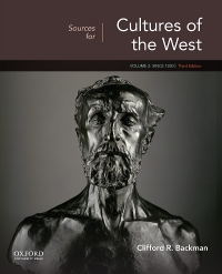 Cover image: Sources for Cultures of the West: Volume 2: Since 1350 3rd edition 9780190070311