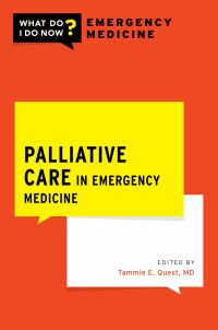Omslagafbeelding: Palliative Care in Emergency Medicine 9780190073824