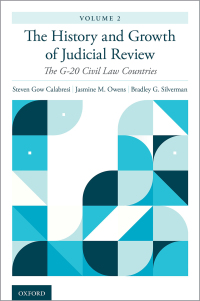 Cover image: The History and Growth of Judicial Review, Volume 2 9780190075736