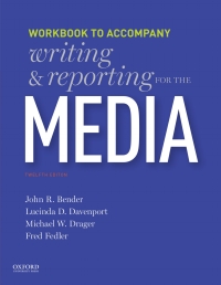 Cover image: Writing and Reporting for the Media 12th edition 9780190649494