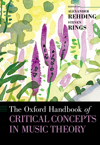 Cover image: The Oxford Handbook of Critical Concepts in Music Theory 1st edition 9780190454746