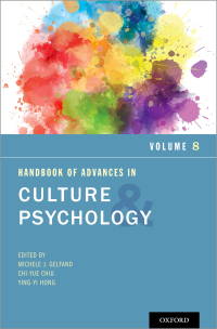 Imagen de portada: Handbook of Advances in Culture and Psychology, Volume 8 1st edition 9780190079758