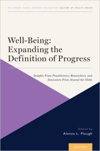 Cover image: Well-Being: Expanding the Definition of Progress 1st edition 9780190080495