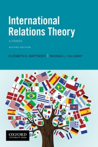 Cover image: International Relations Theory 2nd edition 9780190081638