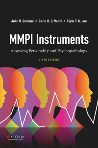 صورة الغلاف: MMPI Instruments 6th edition 9780190065560