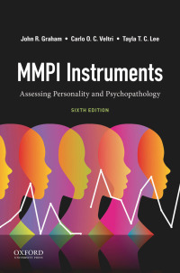 Titelbild: MMPI Instruments 6th edition 9780190065560