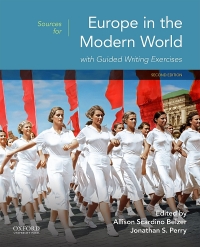 Cover image: Sources for Europe in the Modern World with Guided Writing Exercises 2nd edition 9780190078898