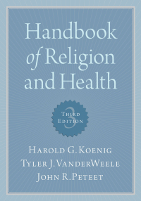 Cover image: Handbook of Religion and Health 3rd edition 9780190088859