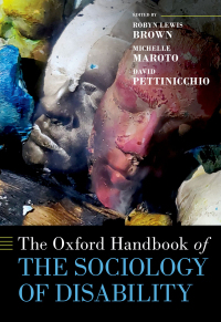 Cover image: The Oxford Handbook of the Sociology of Disability 9780190093167