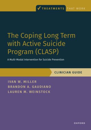 Cover image: The Coping Long Term with Active Suicide Program (CLASP) 9780190095260