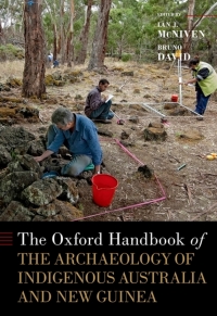 Imagen de portada: The Oxford Handbook of the Archaeology of Indigenous Australia and New Guinea 1st edition 9780190095611