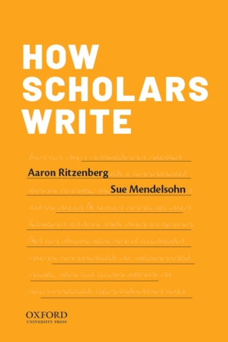 Cover image: How Scholars Write 9780190296735