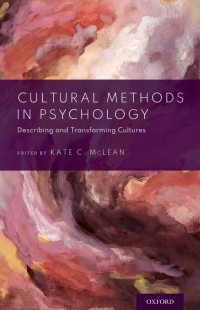 Cover image: Cultural Methods in Psychology 9780190095949