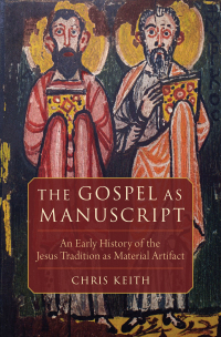 Cover image: The Gospel as Manuscript 9780199384372