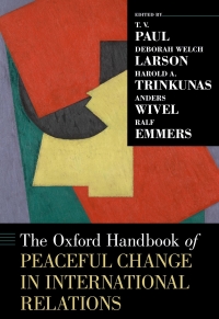 Titelbild: The Oxford Handbook of Peaceful Change in International Relations 9780190097356
