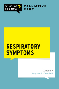 Titelbild: Respiratory Symptoms 9780190098896