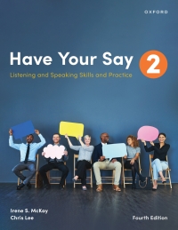 Cover image: Have Your Say 2 4th edition 9780190165376