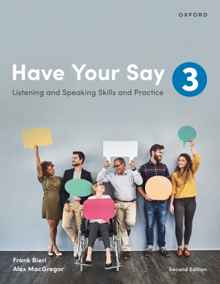 Cover image: Have Your Say 3 2nd edition 9780190165406