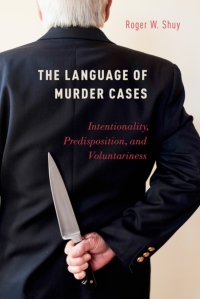 Cover image: The Language of Murder Cases 9780199354832