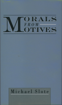 Cover image: Morals from Motives 9780195170207