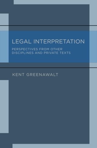 Cover image: Legal Interpretation 9780199756131