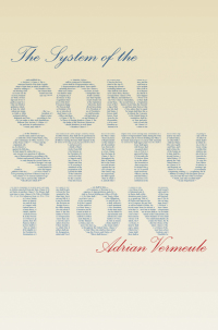 Cover image: The System of the Constitution 9780199838455