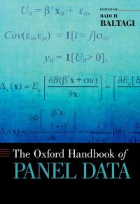 Cover image: The Oxford Handbook of Panel Data 9780199940042