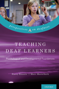 Cover image: Teaching Deaf Learners 9780199792023