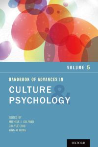 Cover image: Handbook of Advances in Culture and Psychology, Volume 5 1st edition 9780190218966