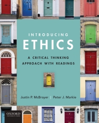 Cover image: Introducing Ethics: A Critical Thinking Approach with Readings 9780199793785