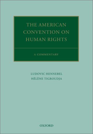 Cover image: The American Convention on Human Rights 9780190222345