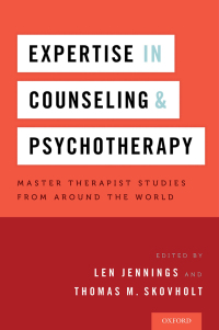 Cover image: Expertise in Counseling and Psychotherapy 9780190222505