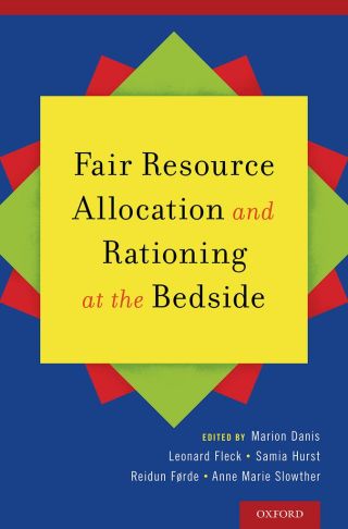 Imagen de portada: Fair Resource Allocation and Rationing at the Bedside 1st edition 9780199989447