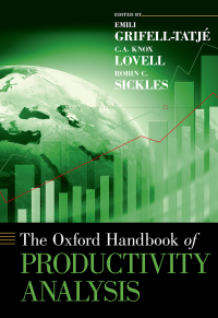 Immagine di copertina: The Oxford Handbook of Productivity Analysis 1st edition 9780190226718