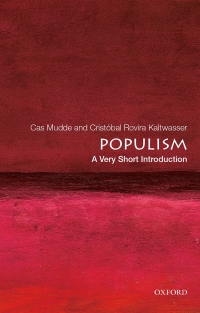 Imagen de portada: Populism: A Very Short Introduction 9780190234874