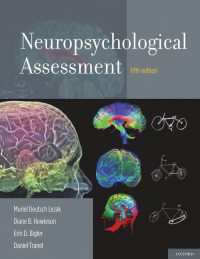 Cover image: Neuropsychological Assessment 5th edition 9780195395525