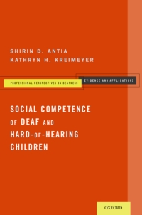 Imagen de portada: Social Competence of Deaf and Hard-of-Hearing Children 9780199957736