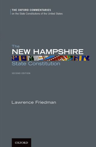 Cover image: The New Hampshire State Constitution 2nd edition 9780199965021