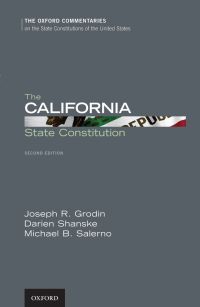 Cover image: The California State Constitution 2nd edition 9780199988648