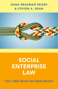Cover image: Social Enterprise Law 9780190249786