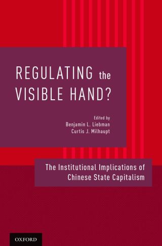 Cover image: Regulating the Visible Hand? 1st edition 9780190250256